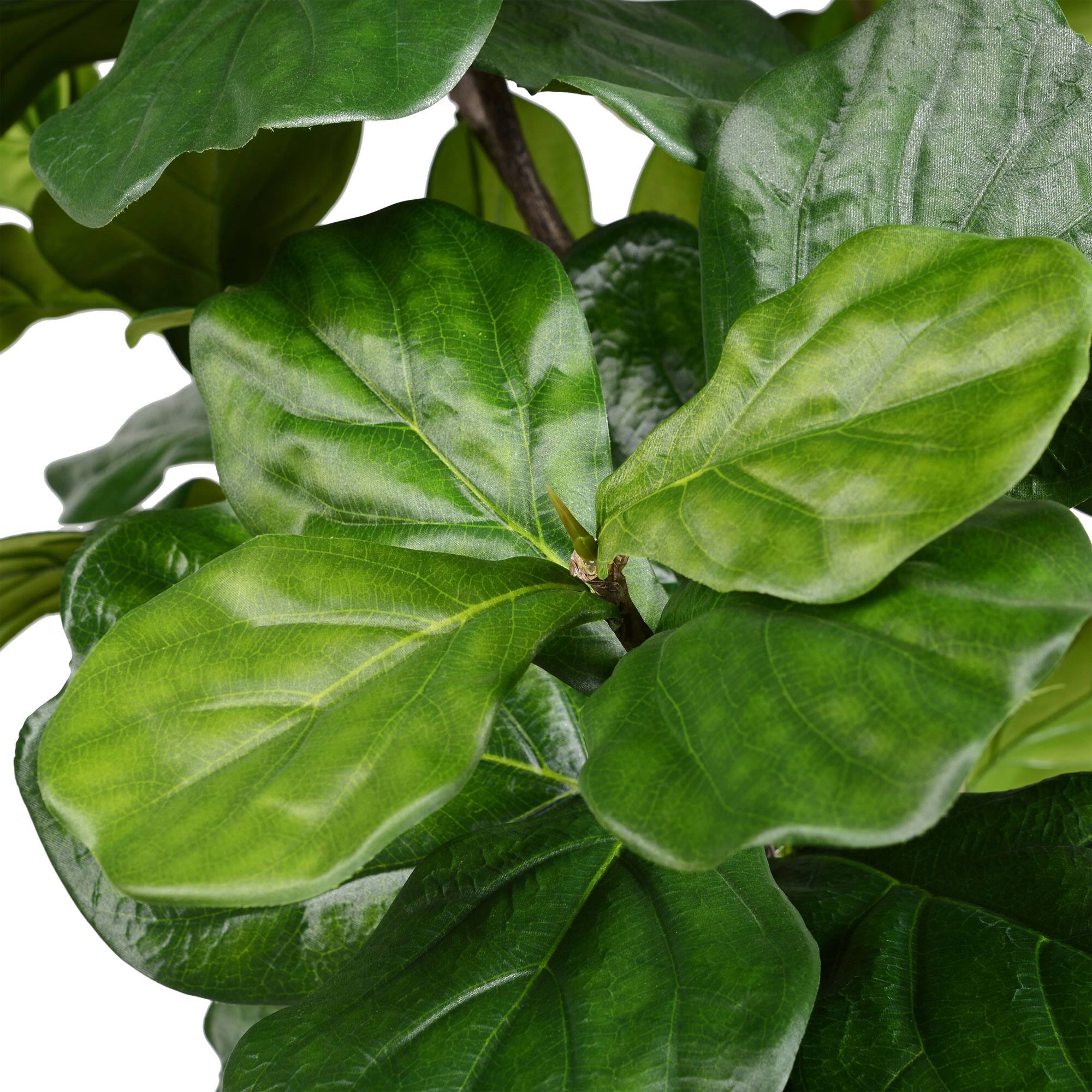 4ft. Potted Artificial Fiddle Tree